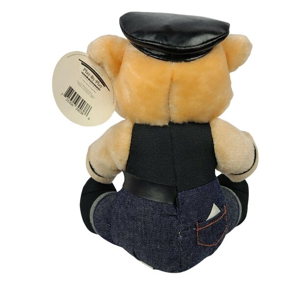 Harley Davidson Motorcycles Hog Plush Pig Biker Jeans Hat Stuffed Animal Toy - Picture 4 of 10